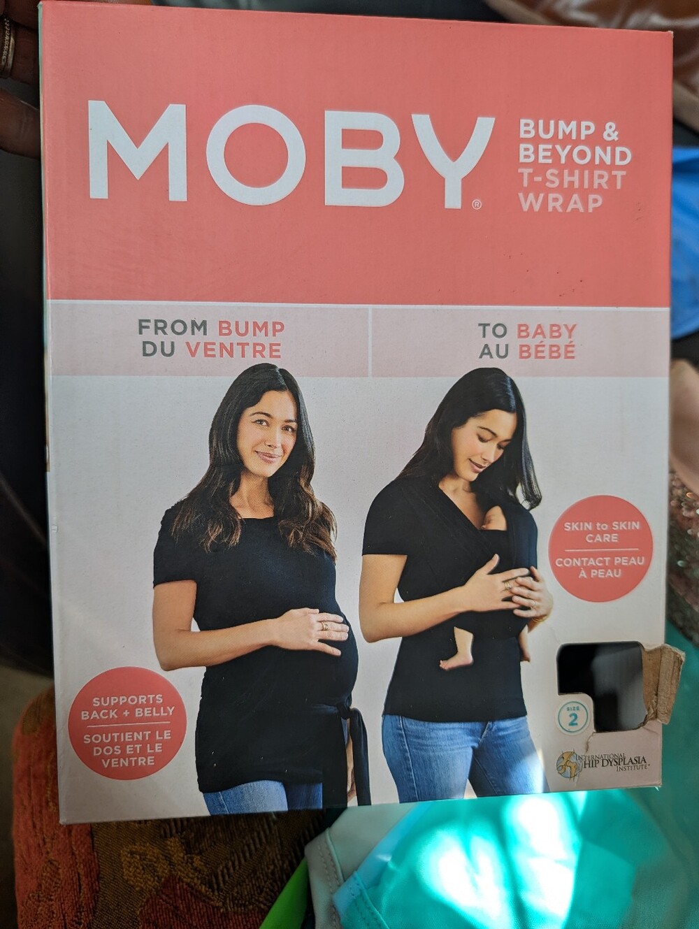 New Moby Wrap Bump & Beyond T-Shirt Wra T-Shirt